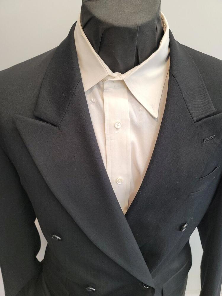 Albert Nipon 6 Button Double Breasted Blazer 40r … - image 5